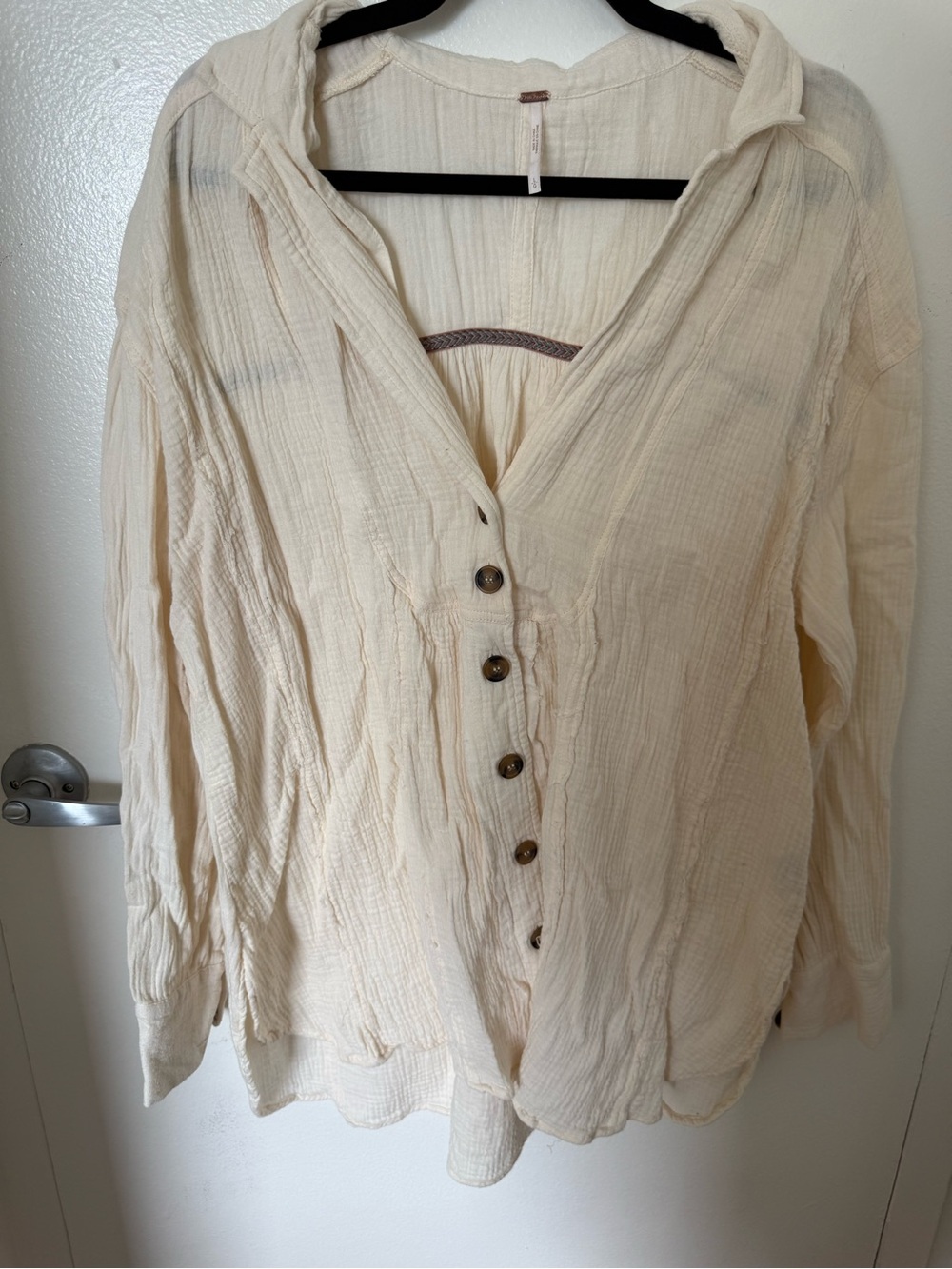 Free People All About The Feels Shirt L